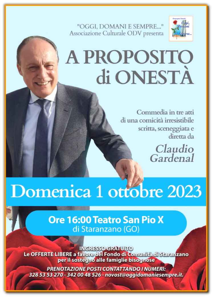 A proposito di onestà