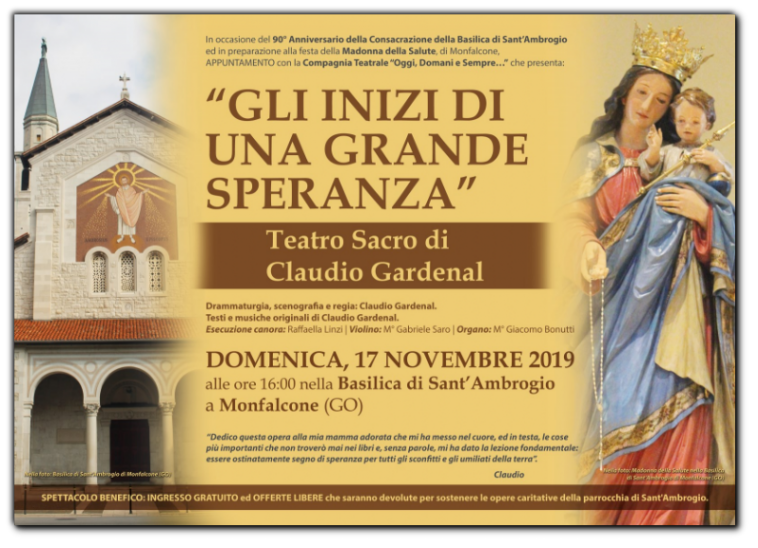 "Gli inizi di una grande Speranza"