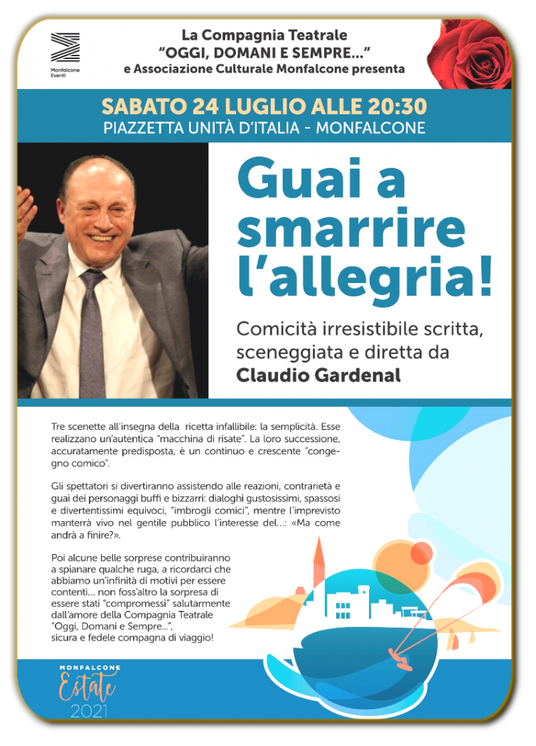 Guai a smarrire l'allegria!